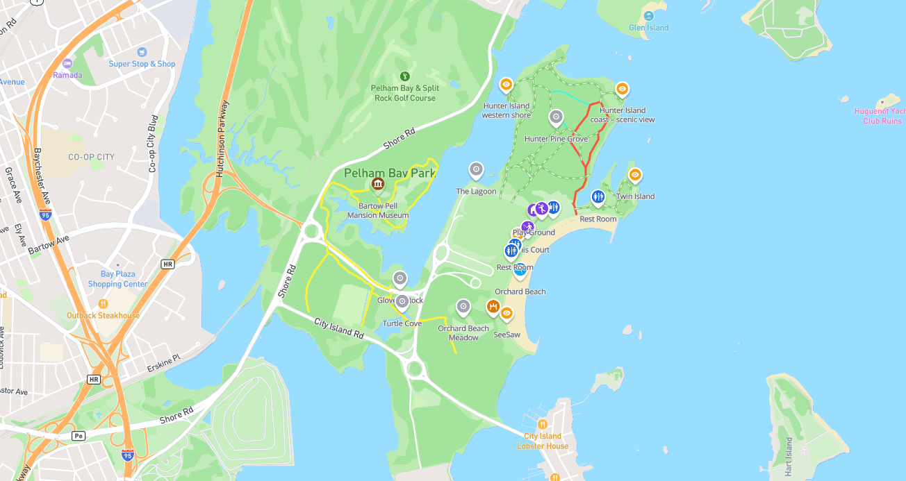 Pelham Bay Park Hiking Trails