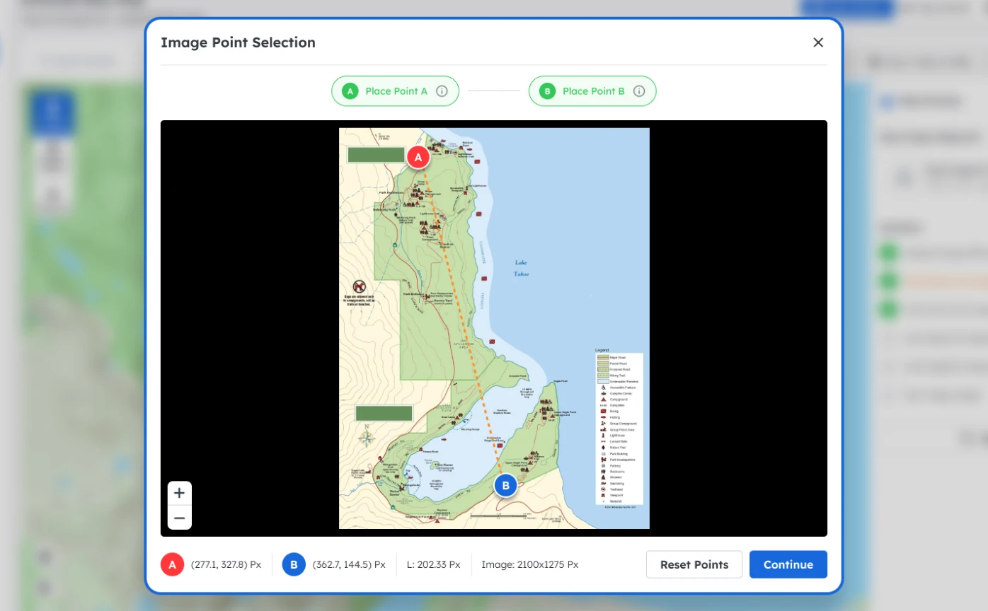 Align It to the Real World, OuterMap product screen